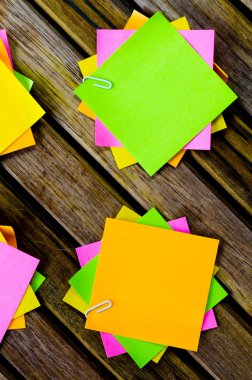 renkli kağıt Not