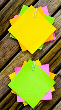 renkli kağıt Not