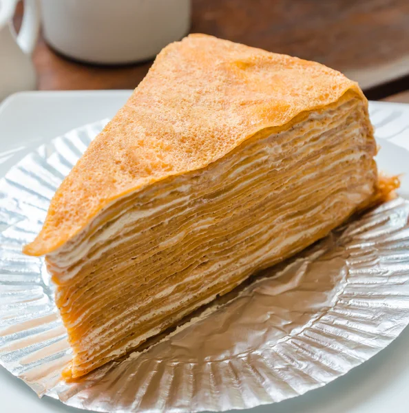 Crepe cake — Stock Photo, Image