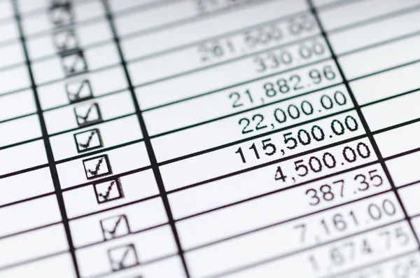 Paper chart — Stock Photo, Image