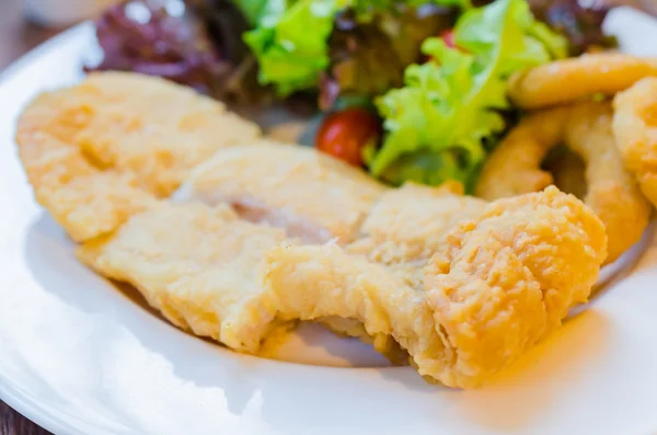 Pesce fritto Bistecca — Foto Stock