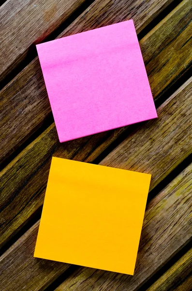 Color paper note — Stock Photo, Image