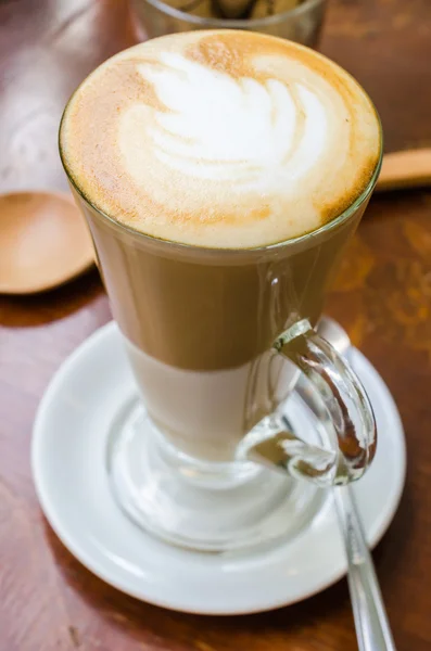 Latte coffee — Stock Photo, Image