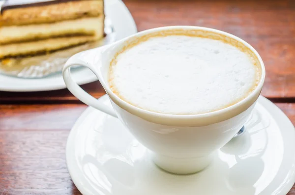 Heißer Kaffee — Stockfoto