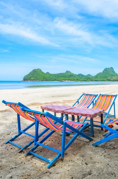 Yatağın üzerine Tayland beach — Stok fotoğraf