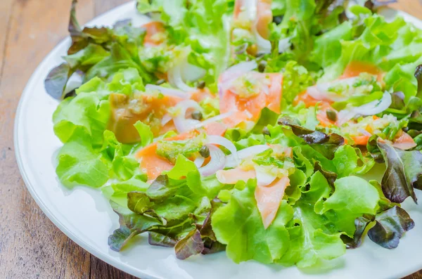Salade de saumon — Photo