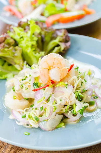 Insalata di gamberetti — Foto Stock