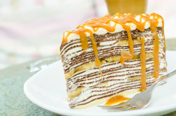 Crepe cake — Stock Photo, Image