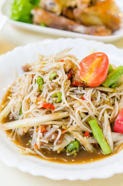 Würziger Salat — Stockfoto