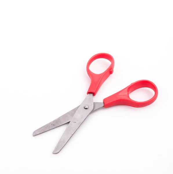 Scissors on white background — Stock Photo, Image