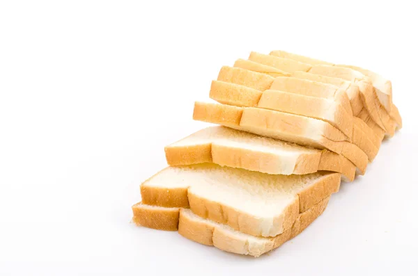 Pane su sfondo bianco — Foto Stock