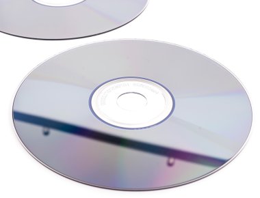 Beyaz arka plan CD-ROM'da