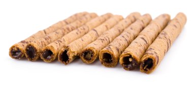 çikolata haddelenmiş