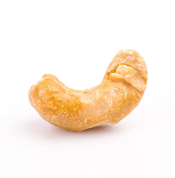 Cashew nuts on white background — Stock Photo, Image