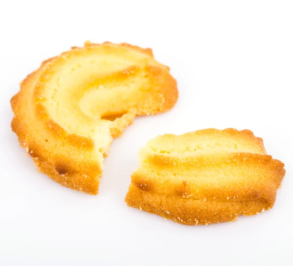 Печенье на белом фоне — стоковое фото