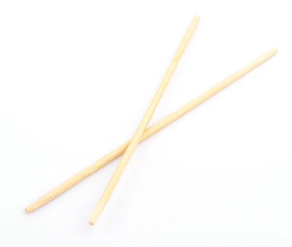 Chopsticks no fundo branco — Fotografia de Stock