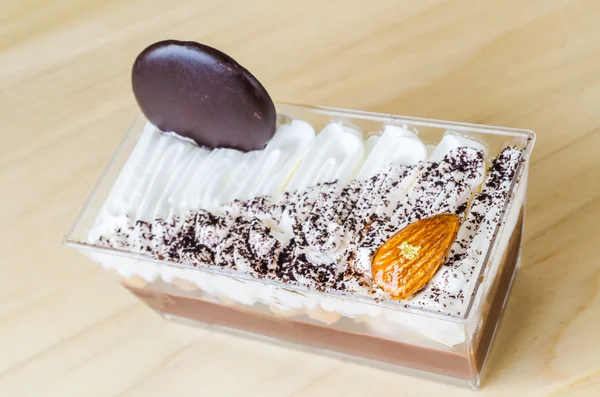 Chocolate soft cake — Stock Photo, Image