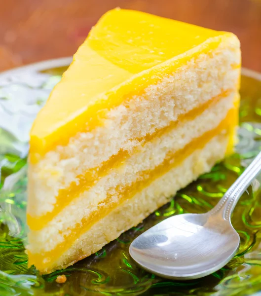 Апельсиновый торт — стоковое фото