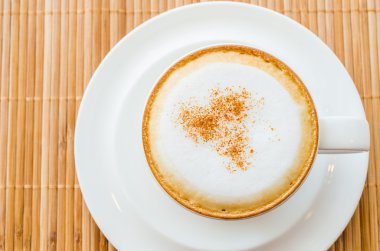 sıcak cappuccino