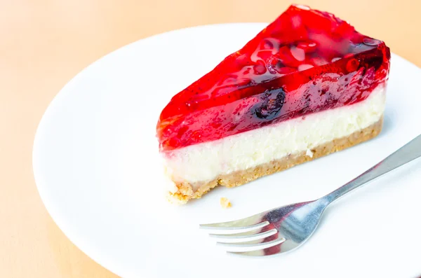 Gâteau aux fraises — Photo