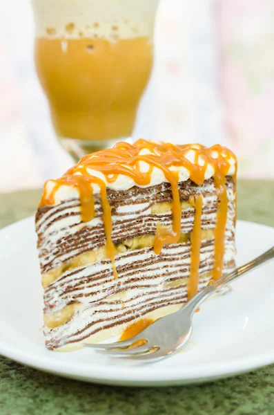 Crepe cake — Stock Photo, Image