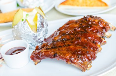 ızgara domuz pirzola