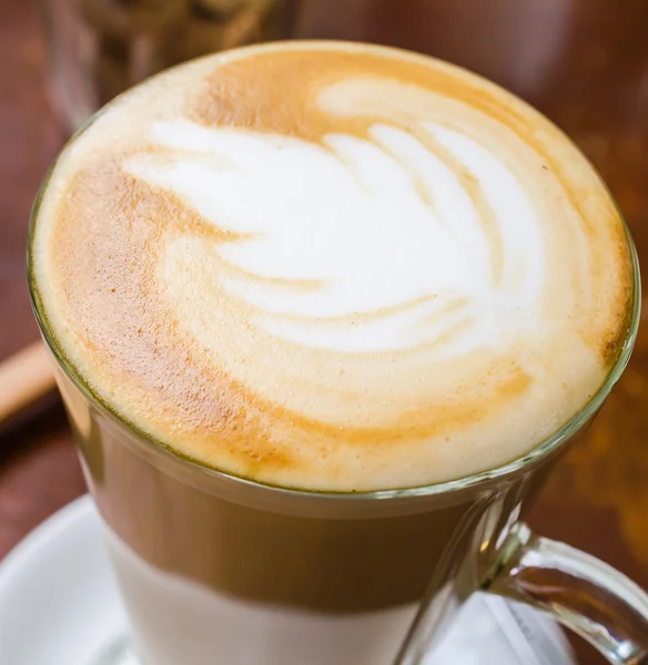 Latte coffee — Stock Photo, Image