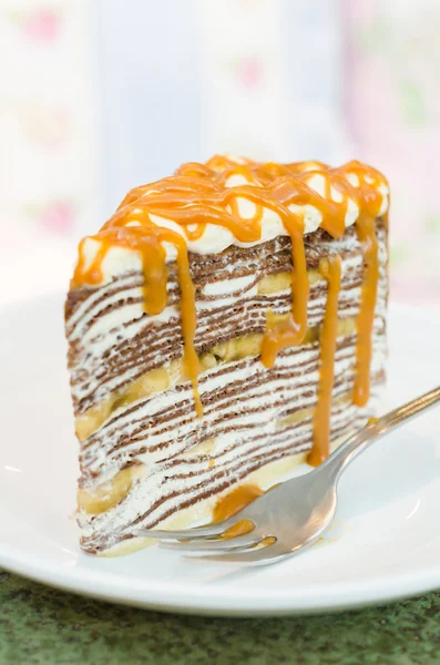 Crepe cake — Stock Photo, Image