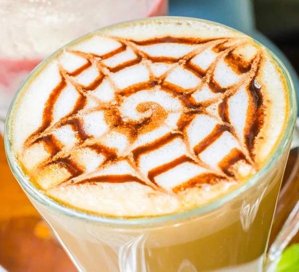 Cappuccino kaffe — Stockfoto