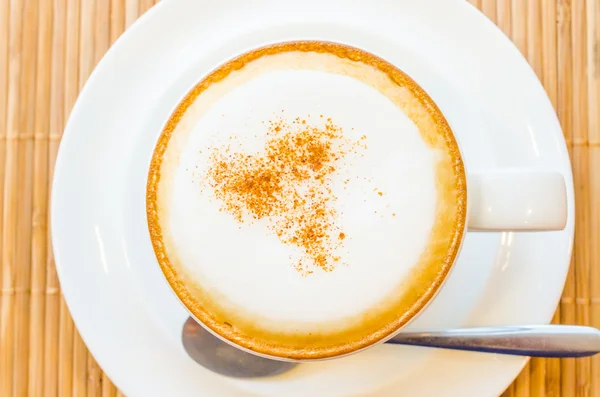 Hot cappuccino — Stock Photo, Image