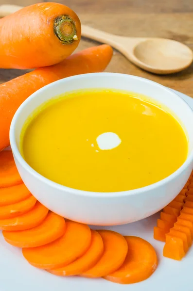 Soupe aux carottes — Photo