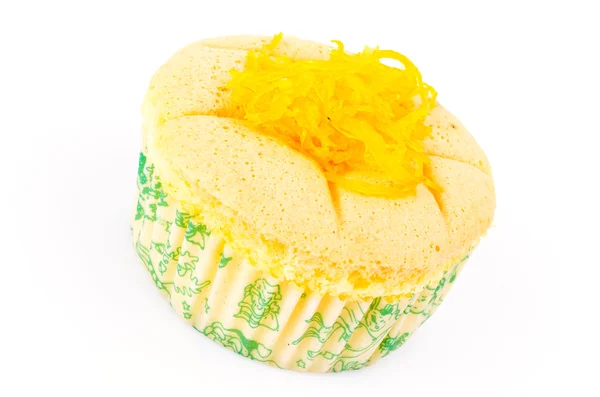 Cupcake Gold Eigelb Faden — Stockfoto