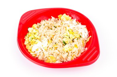 Fried rice crab
