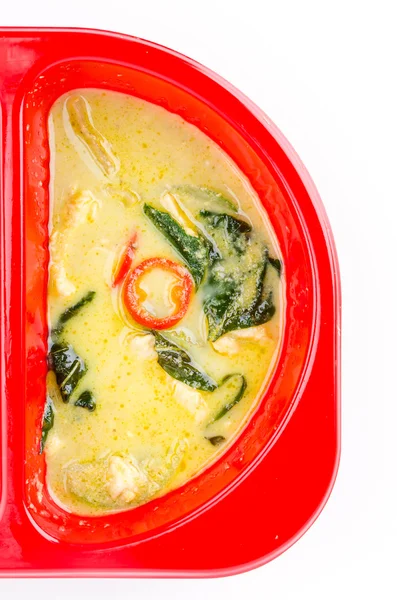 Green curry chicken — Stock Photo, Image