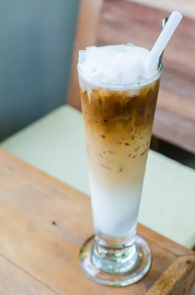 Iced latte — Stock Photo, Image