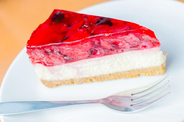 Pastel de fresa — Foto de Stock