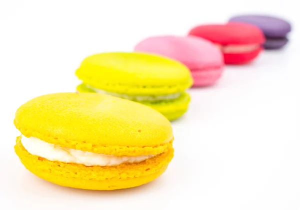 Färgglada macaroon — Stockfoto