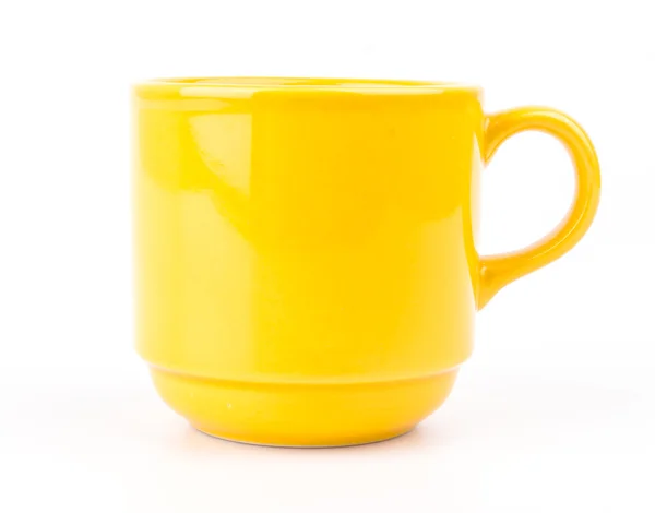 Copo amarelo — Fotografia de Stock