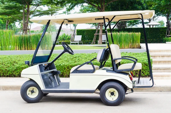 Carro de golfe — Fotografia de Stock