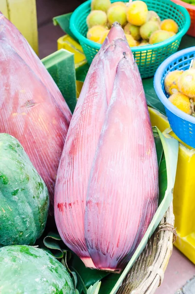 Banan blomma — Stockfoto