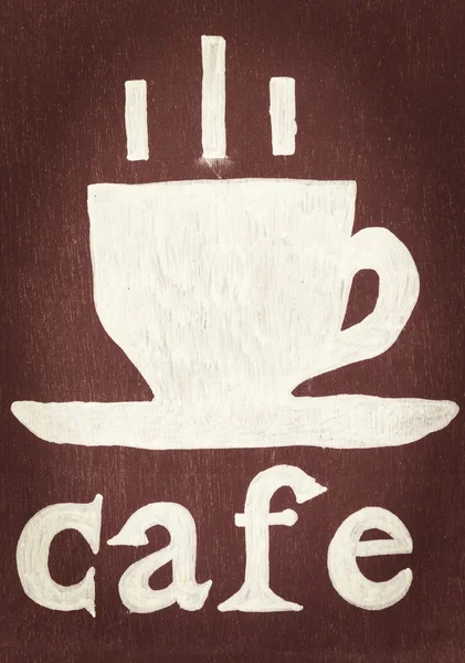 Cafe Banner — Stock Photo, Image