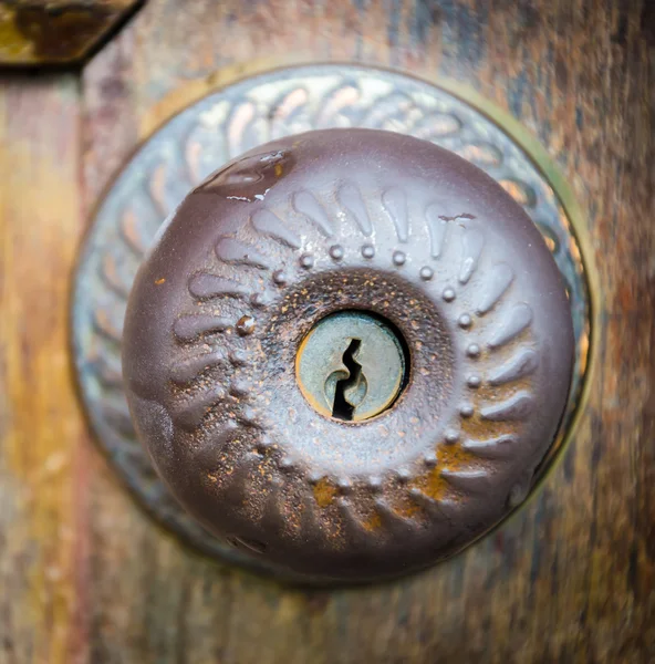 Old vintage knob — Stock Photo, Image