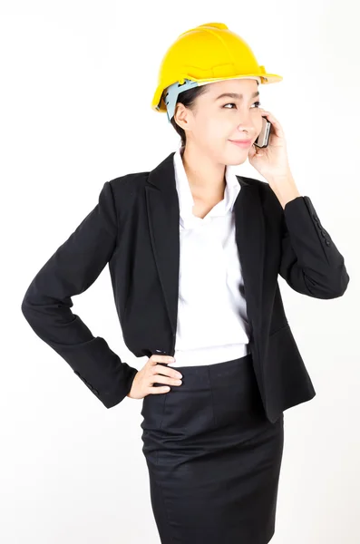 Young engineer asian woman — Stock Photo, Image