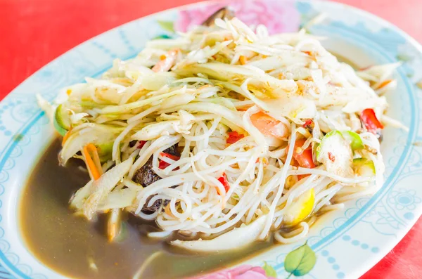 Papaya salad — Stock Photo, Image