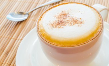 sıcak cappuccino