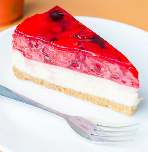 Gâteau aux fraises — Photo