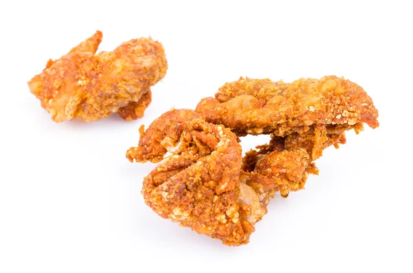 Piel de pollo frito — Foto de Stock