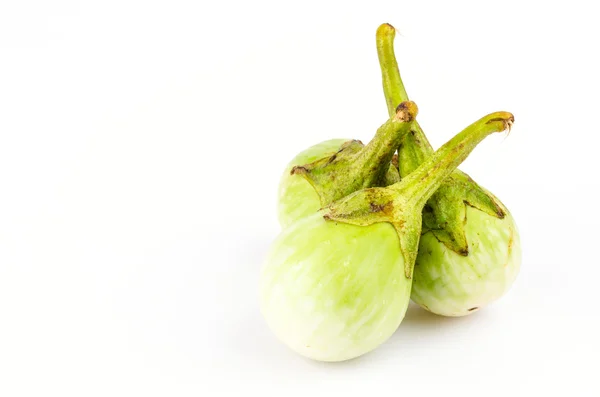 Eggplant on isolated white background — Stock Photo, Image