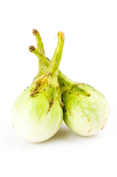 Eggplant on isolated white background — Stock Photo, Image