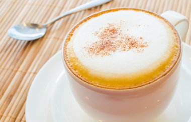 sıcak cappuccino